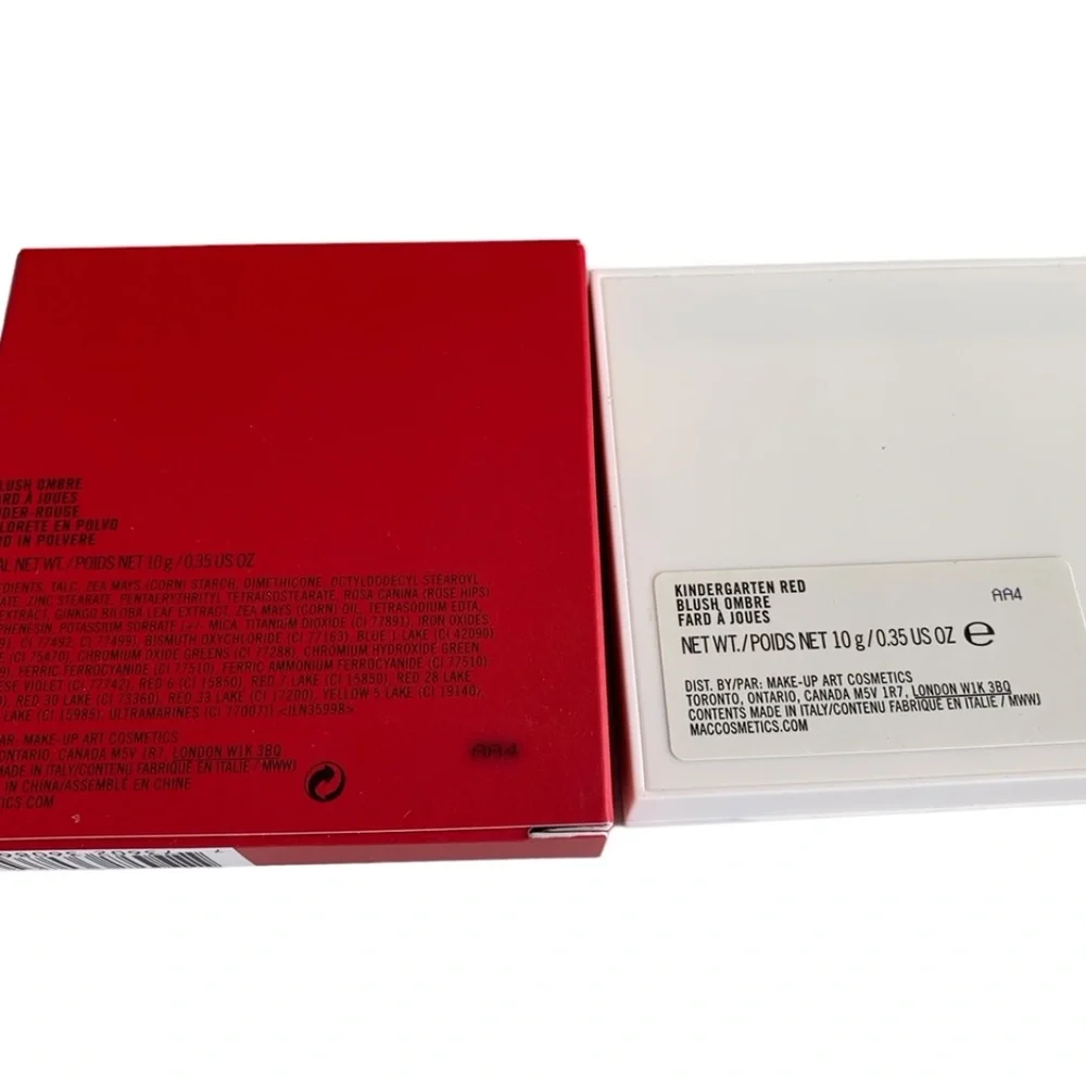 MAC TOLEDO KINDERGARTEN RED BLUSH BNIB